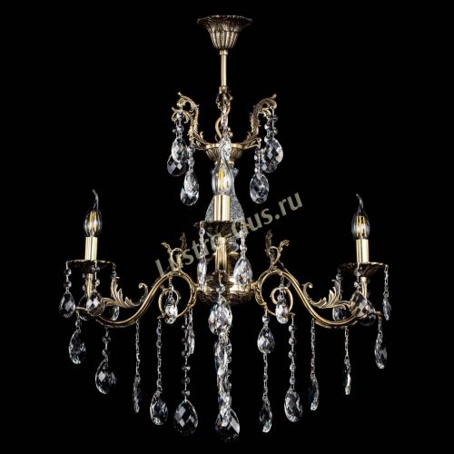 Люстра бронзовая Кассандра Алфея №3/2 баден в Липецке Гусь Хрустальный