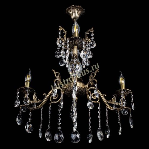 Люстра бронзовая Кассандра Алфея №3/2 баден в Липецке Гусь Хрустальный