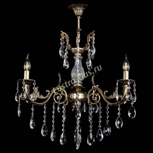 Люстра бронзовая Кассандра Алфея №3/2 журавлик в Липецке Гусь Хрустальный