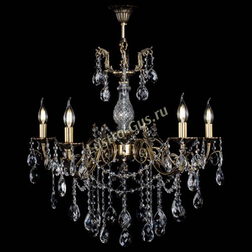 Люстра бронзовая Кассандра Алфея №5/1 баден в Липецке Гусь Хрустальный