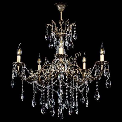 Люстра бронзовая Кассандра Алфея №5/1 журавлик в Липецке Гусь Хрустальный