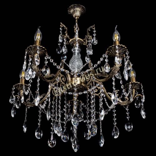 Люстра бронзовая Кассандра Алфея №5/1 журавлик в Липецке Гусь Хрустальный