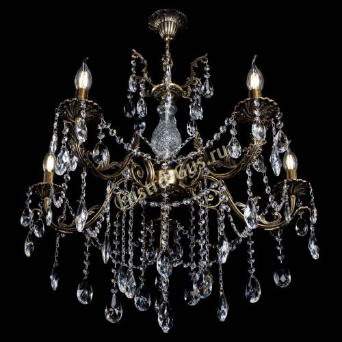 Люстра бронзовая Кассандра Алфея №5/1 журавлик в Липецке Гусь Хрустальный