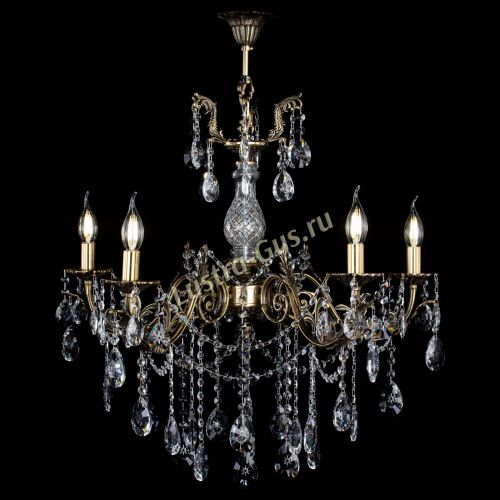 Люстра бронзовая Кассандра Алфея №5/1 звездочка в Липецке Гусь Хрустальный