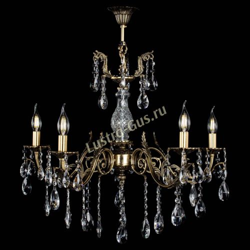 Люстра бронзовая Кассандра Алфея №5/2 журавлик в Липецке Гусь Хрустальный