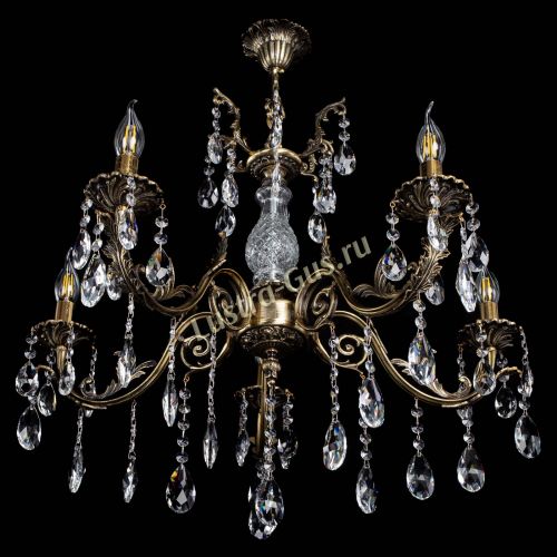 Люстра бронзовая Кассандра Алфея №5/2 журавлик в Липецке Гусь Хрустальный