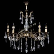 Люстра бронзовая Кассандра Алфея №5/2 звездочка