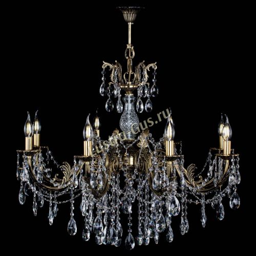 Люстра бронзовая Кассандра Алфея №8/1 журавлик в Липецке Гусь Хрустальный