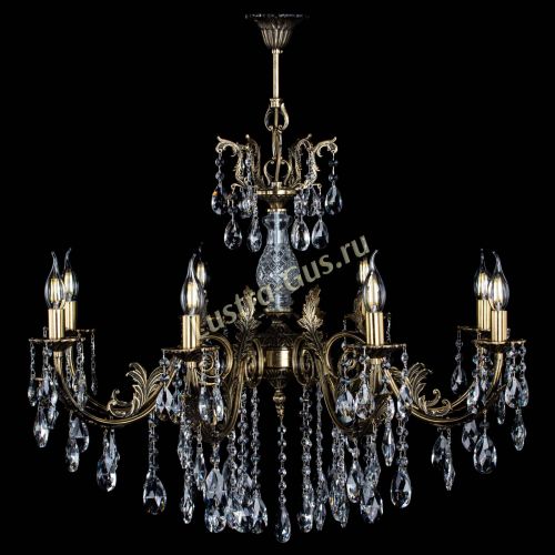 Люстра бронзовая Кассандра Алфея №8/2 журавлик в Липецке Гусь Хрустальный