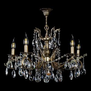 Люстра бронзовая Милана №5 в Липецке отзыв и фото покупателя