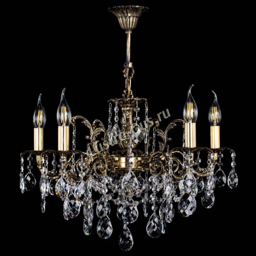 Люстра бронзовая Муза №5 баден в Липецке Гусь Хрустальный