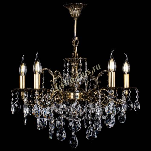 Люстра бронзовая Муза №5 баден в Липецке Гусь Хрустальный