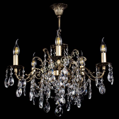 Люстра бронзовая Муза №5 баден в Липецке Гусь Хрустальный