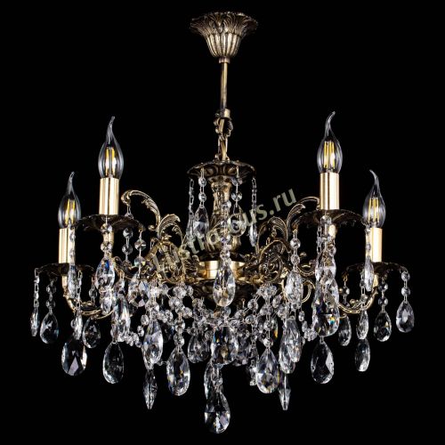 Люстра бронзовая Муза №5 журавлик в Липецке Гусь Хрустальный