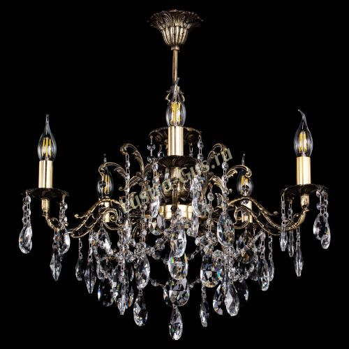 Люстра бронзовая Муза №5 журавлик в Липецке Гусь Хрустальный