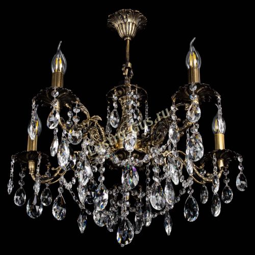 Люстра бронзовая Муза №5 журавлик в Липецке Гусь Хрустальный