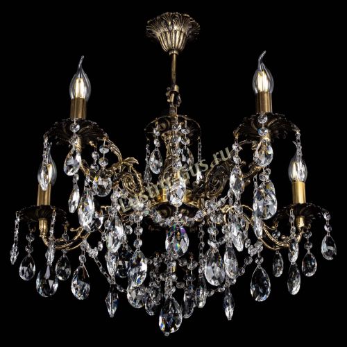 Люстра бронзовая Муза №5 журавлик в Липецке Гусь Хрустальный