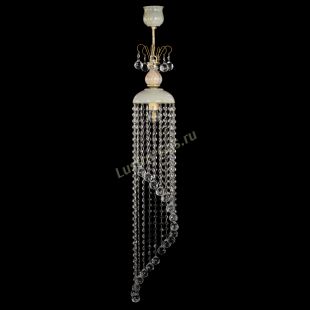 Бронзовая люстра Люстра бронзовая Оникс №1/2 шар