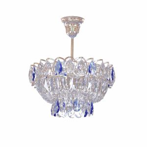 Люстра Катерина 1 лампа подвесная цветная в Липецке отзыв и фото покупателя