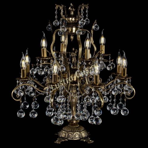 Настольная лампа Алфея №12 Шар в Липецке Гусь Хрустальный