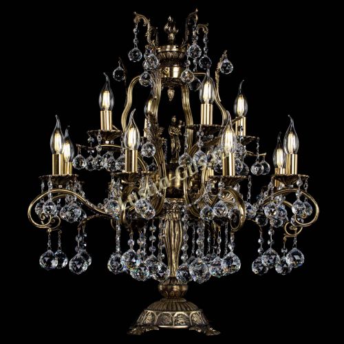 Настольная лампа Алфея №12 Шар в Липецке Гусь Хрустальный