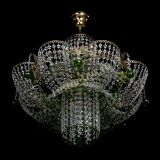 Люстра Камея №6 подвесная зеленая в Липецке