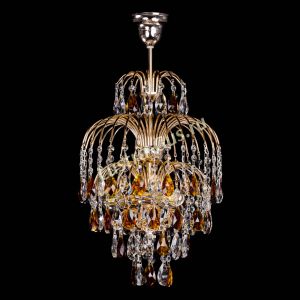 Люстра Хрустальные брызги с подвесом журавлик чайная в Липецке отзыв и фото покупателя