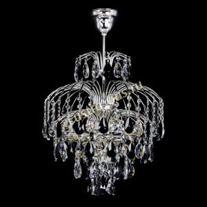 Люстра Хрустальные брызги Журавлик черный в Липецке отзыв и фото покупателя