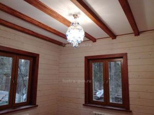 Люстра Лора Шар 40 в Липецке отзыв и фото покупателя