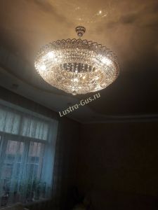 Люстра Кольцо Классика с подвесом в Липецке отзыв и фото покупателя