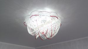 Люстра Хрустальная Волна в Липецке отзыв и фото покупателя