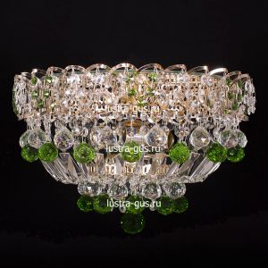 Люстра Катерина шар зеленая в Липецке отзыв и фото покупателя