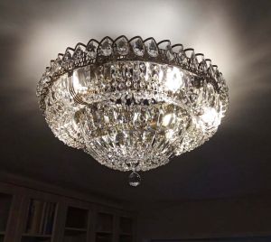 Люстра Кольцо Классика Пластинка под бронзу в Липецке отзыв и фото покупателя