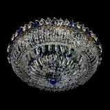 Люстра Кольцо Классика Пластинка синяя в Липецке