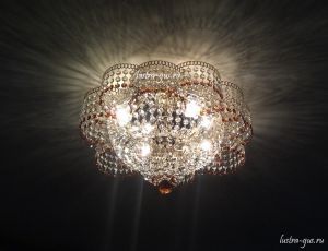 Люстра Лотос в Липецке отзыв и фото покупателя