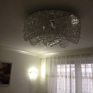 Люстра Виктория шар большая в Липецке отзыв и фото покупателя