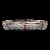 Люстра Венеция Кольцо №8 красное в Липецке Люстра Венеция Кольцо №8 красное в Липецке