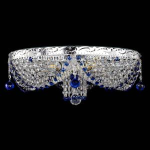 Люстра Виктория Синяя в Липецке отзыв и фото покупателя